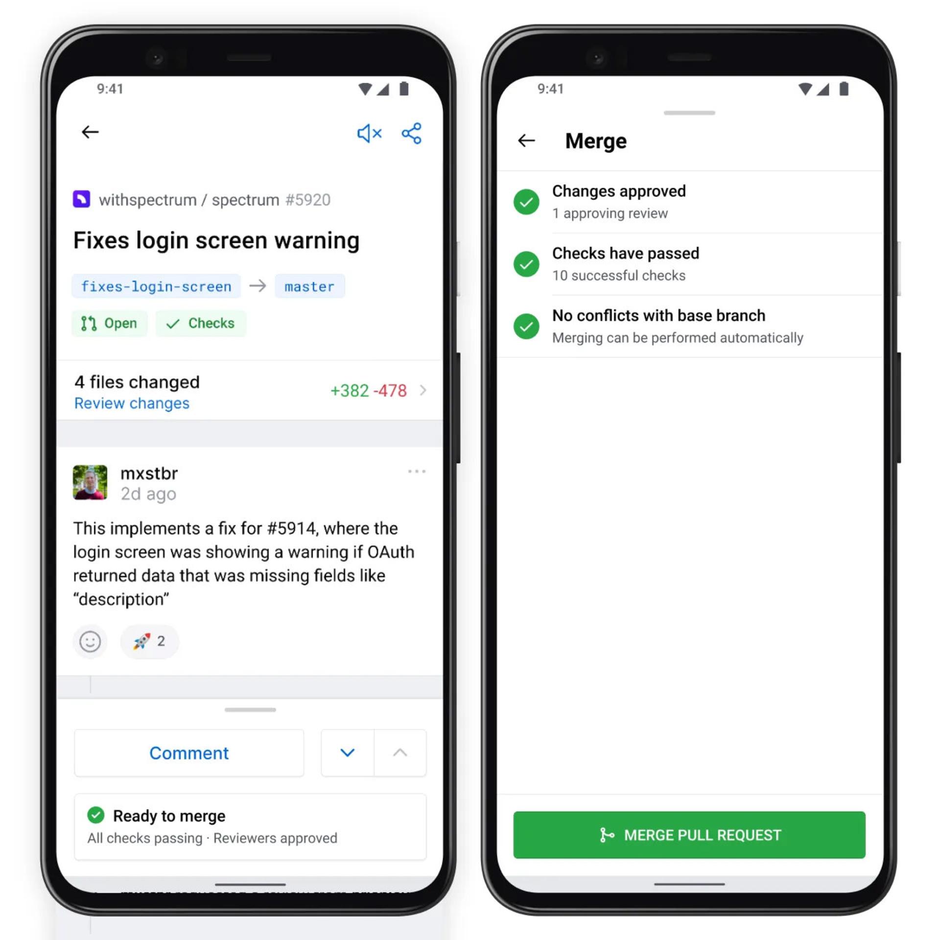 اپلیکیشن اندروید گیت هاب / github android app