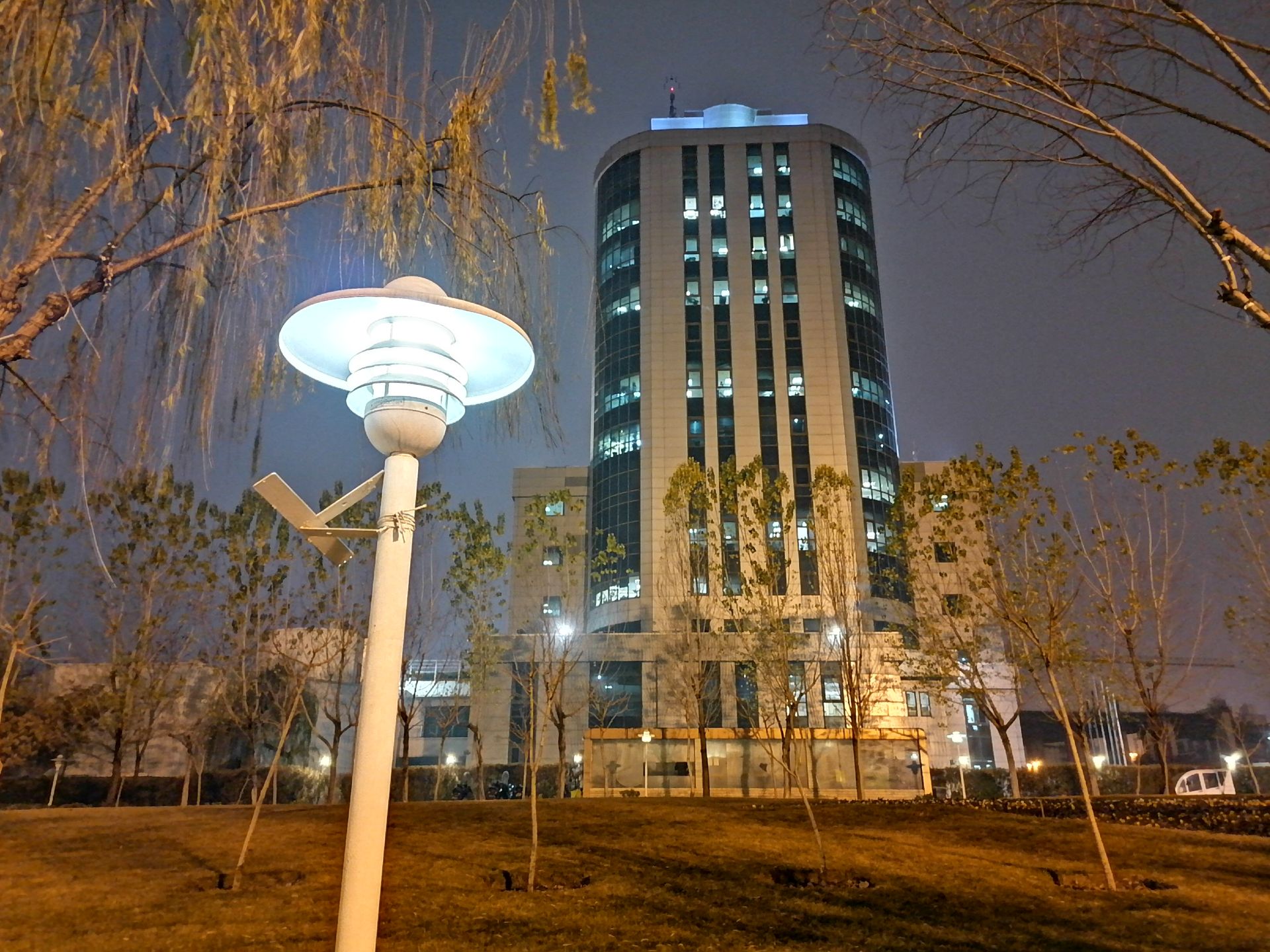 نمونه تصویر شب گرفته شده با دوربین آنر ۹ ایکس - حالت Night