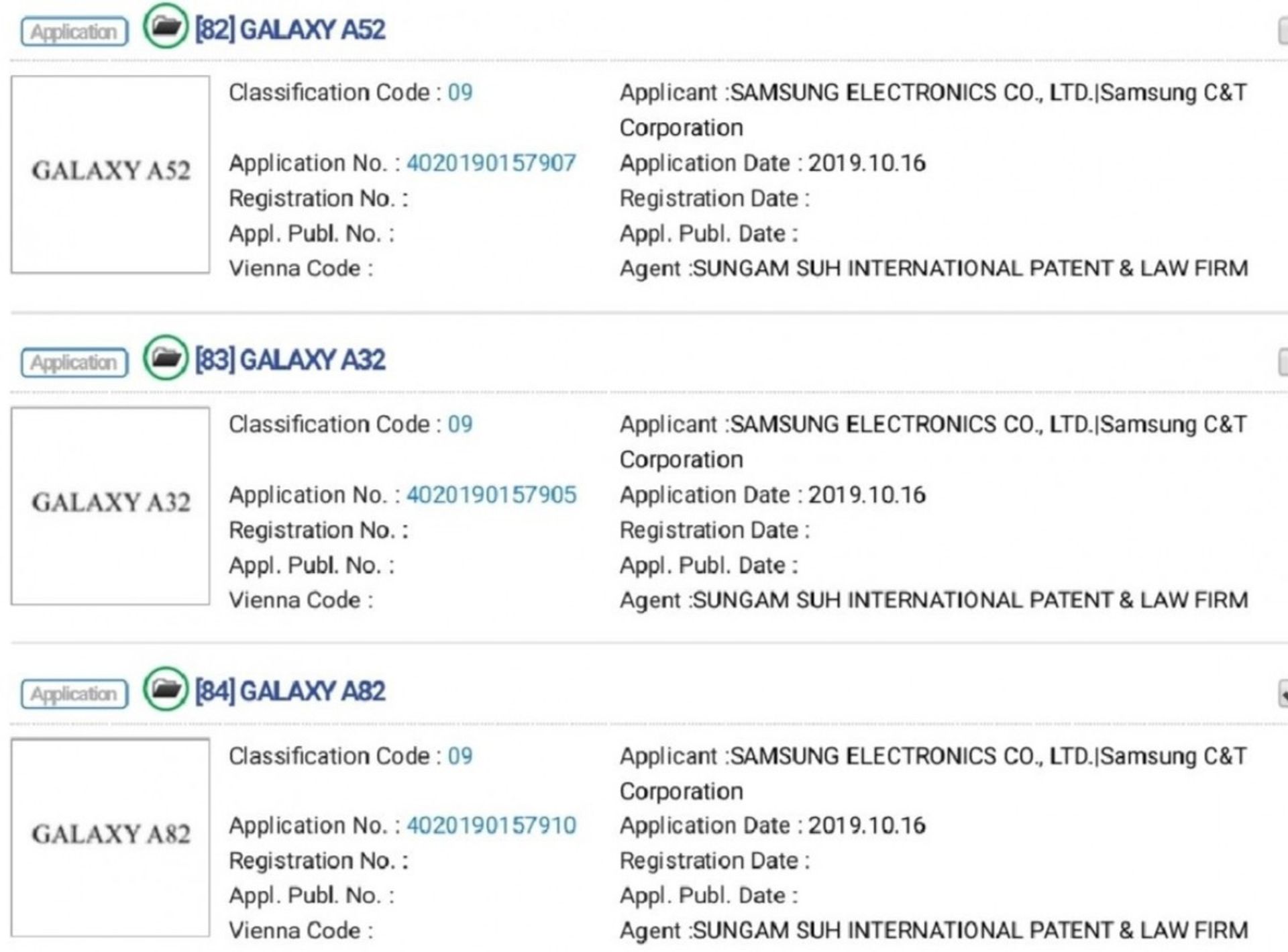 گلکسی A سامسونگ