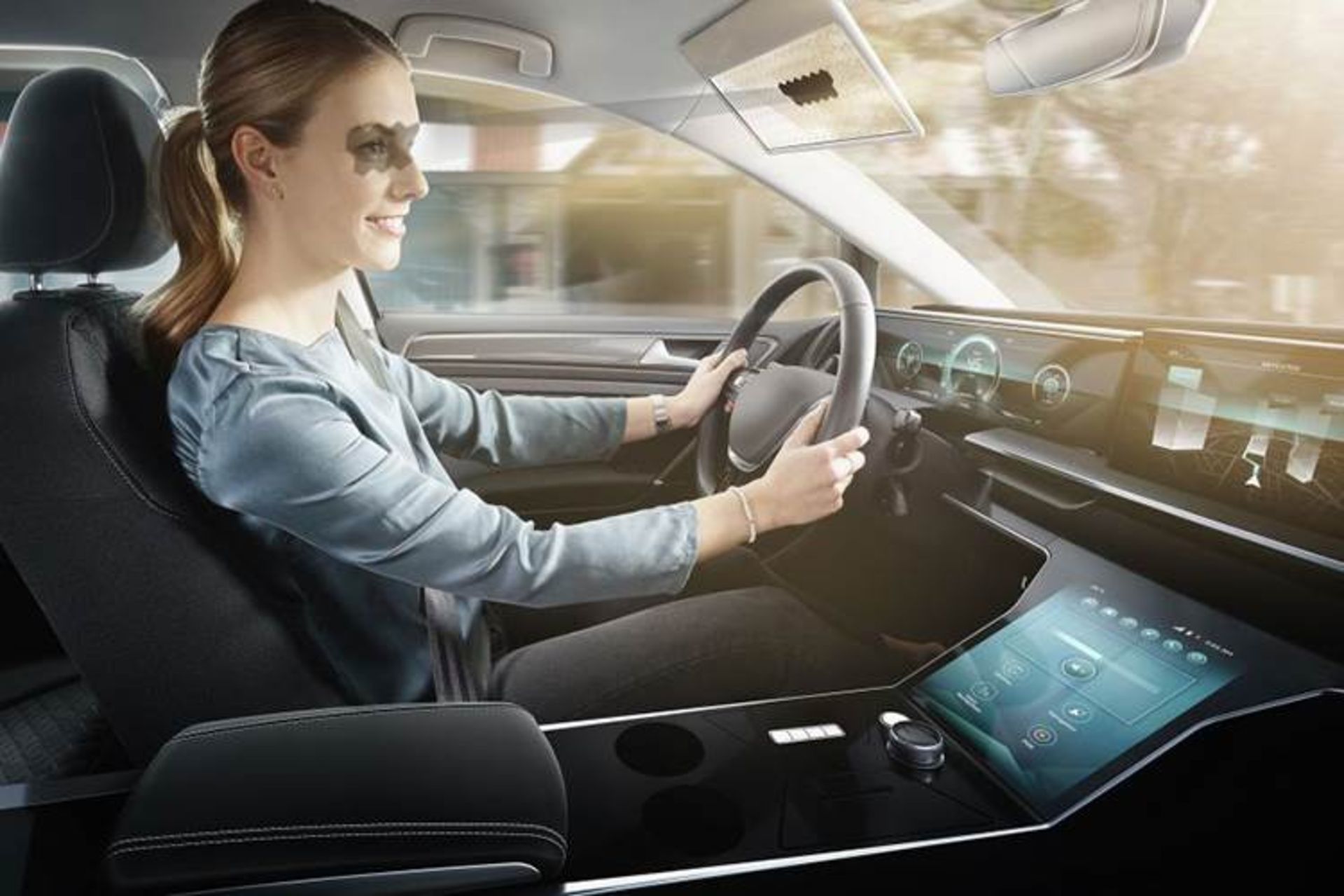 سایبان مجازی بوش / bosch virtual visor