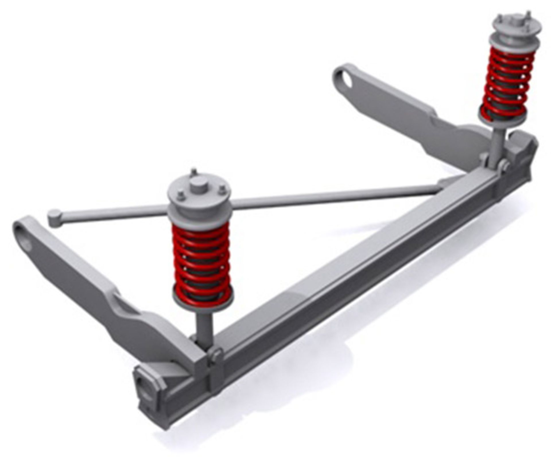 فنربندی اکسل تیری شکل