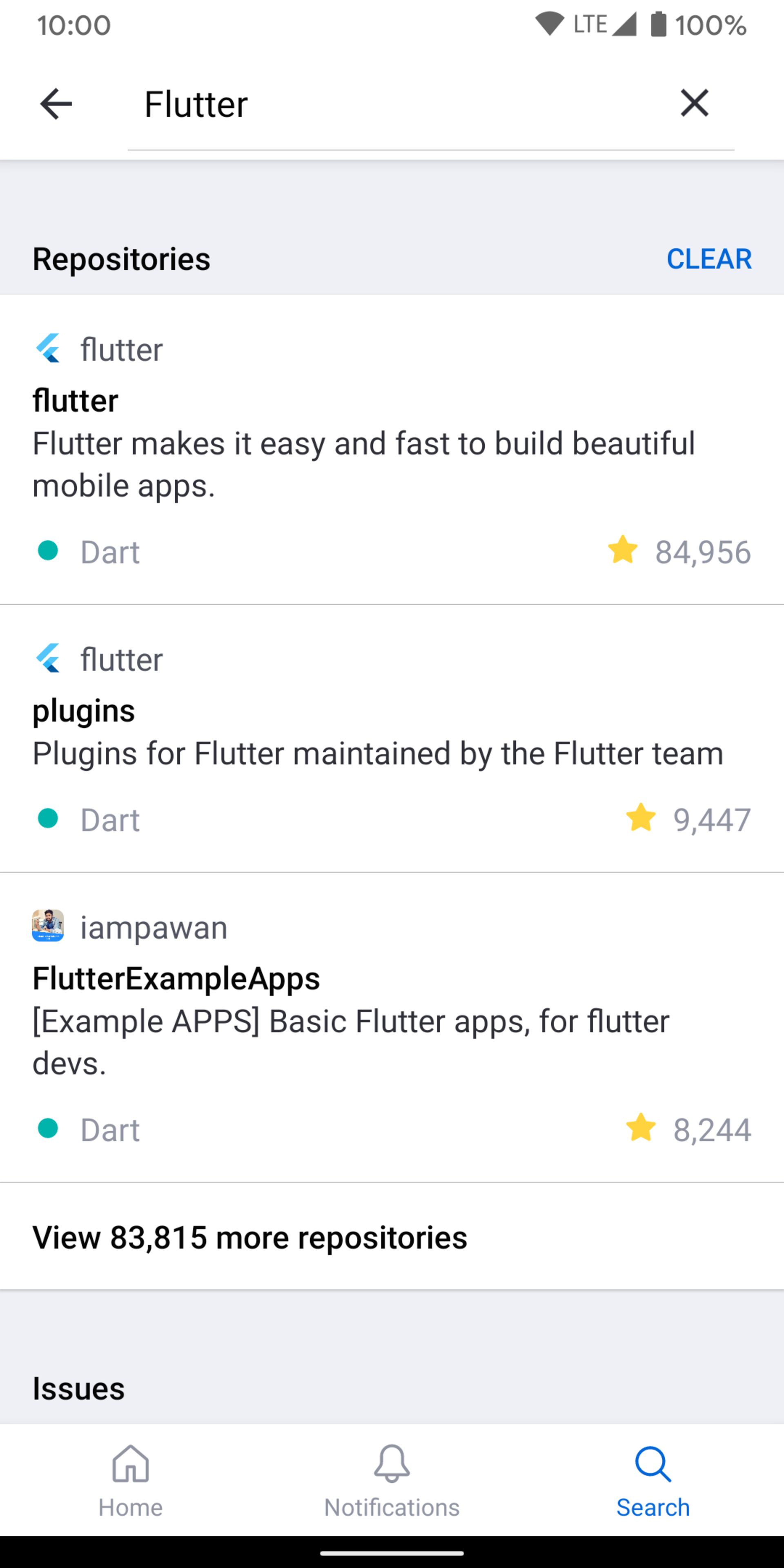 اپلیکیشن اندروید گیت هاب / github android app