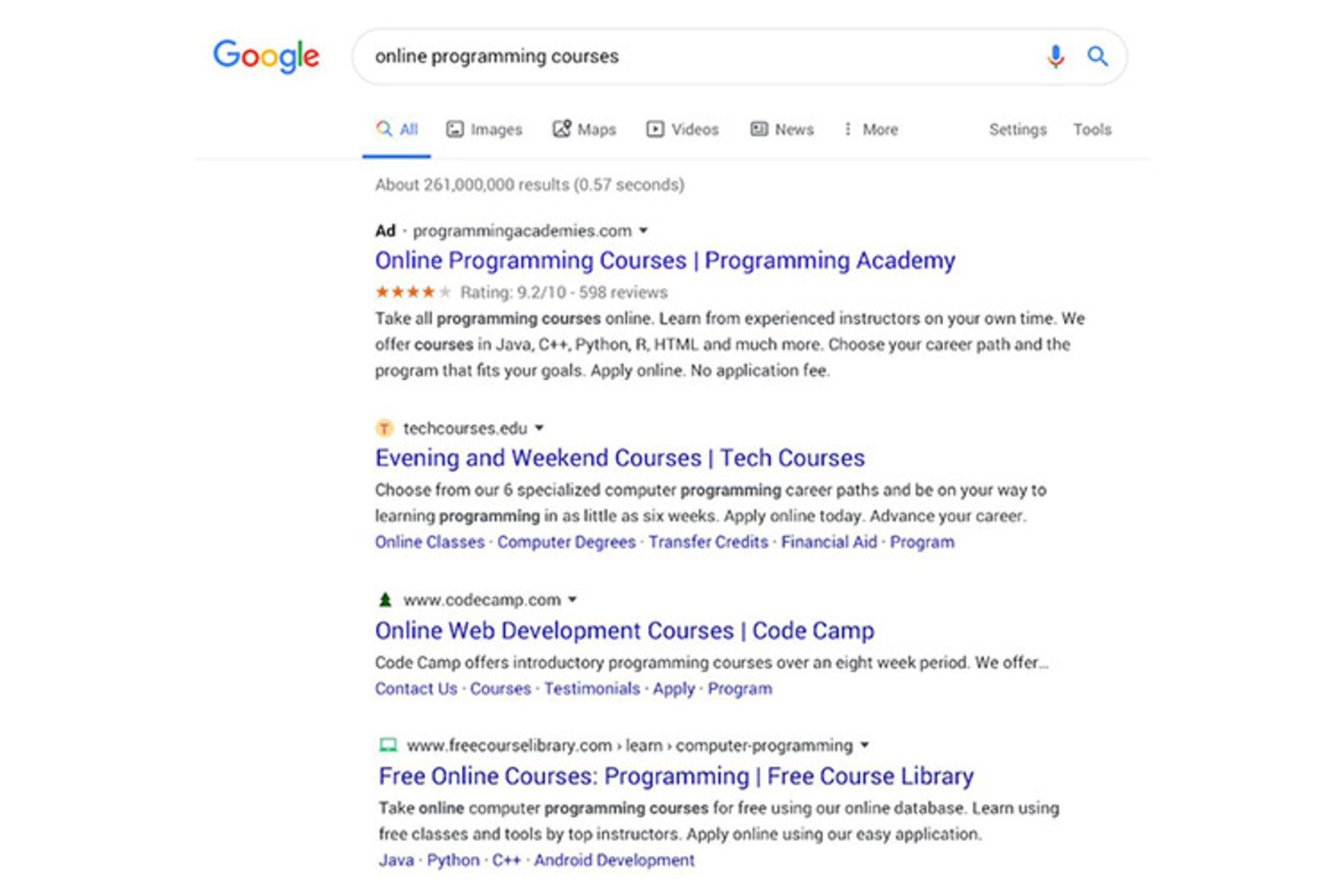 جستجوی گوگل