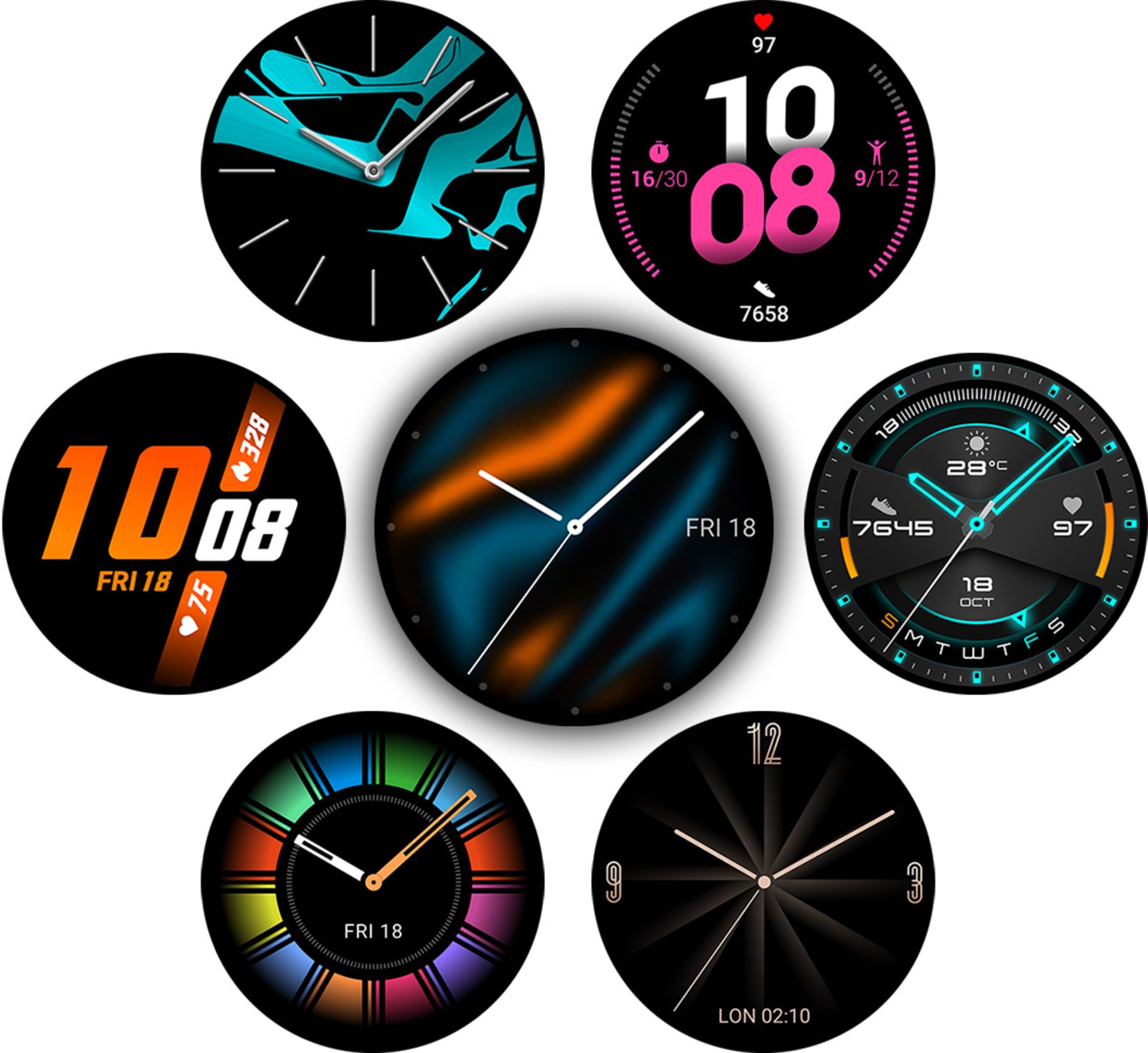 اسکرین شات هواوی واچ جی تی ۲ / Huawei Watch GT 2 Screen Shot
