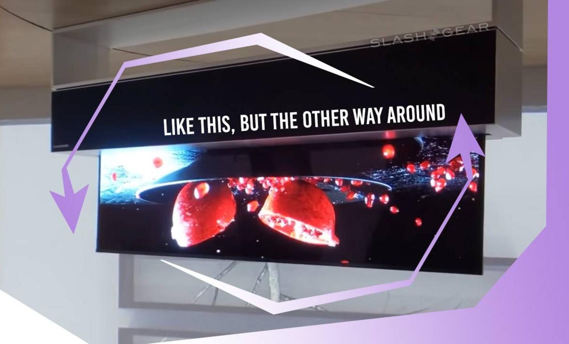 LG Rollable TV
