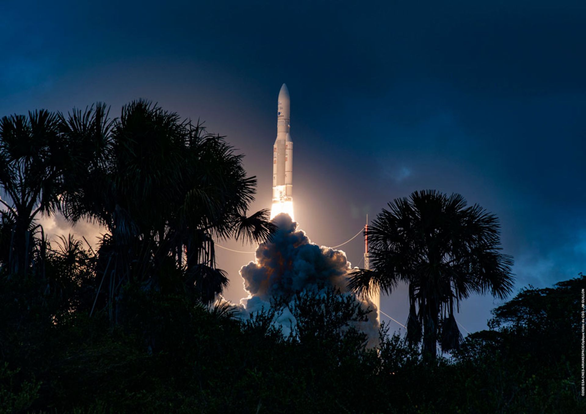   اولین پرتاب شرکت آریان‌اسپیس در سال ۲۰۲۰