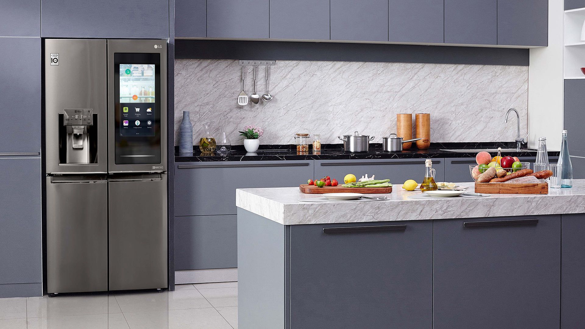 یخچال هوشمند الجی 2020 / lg smart fridge 2020