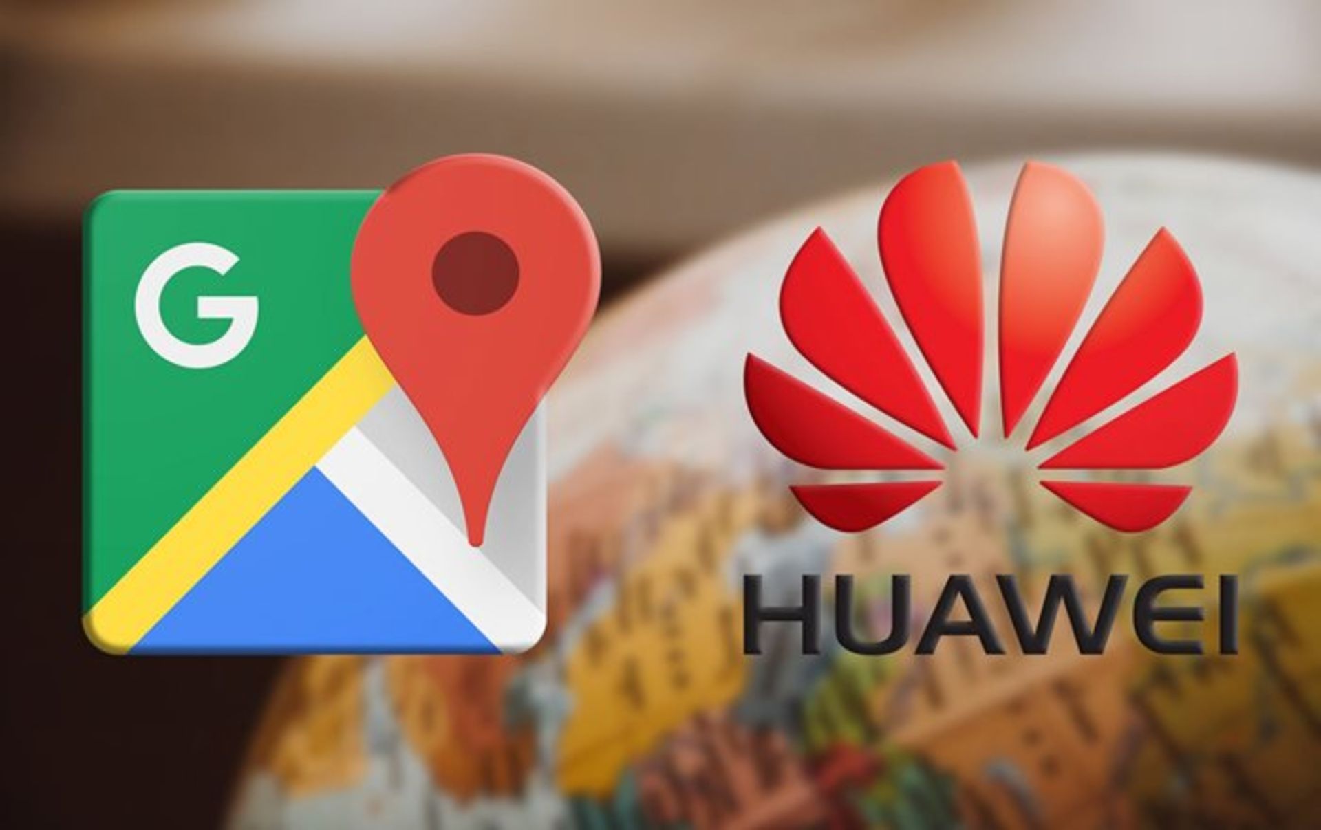 نقشه گوگل هواوی