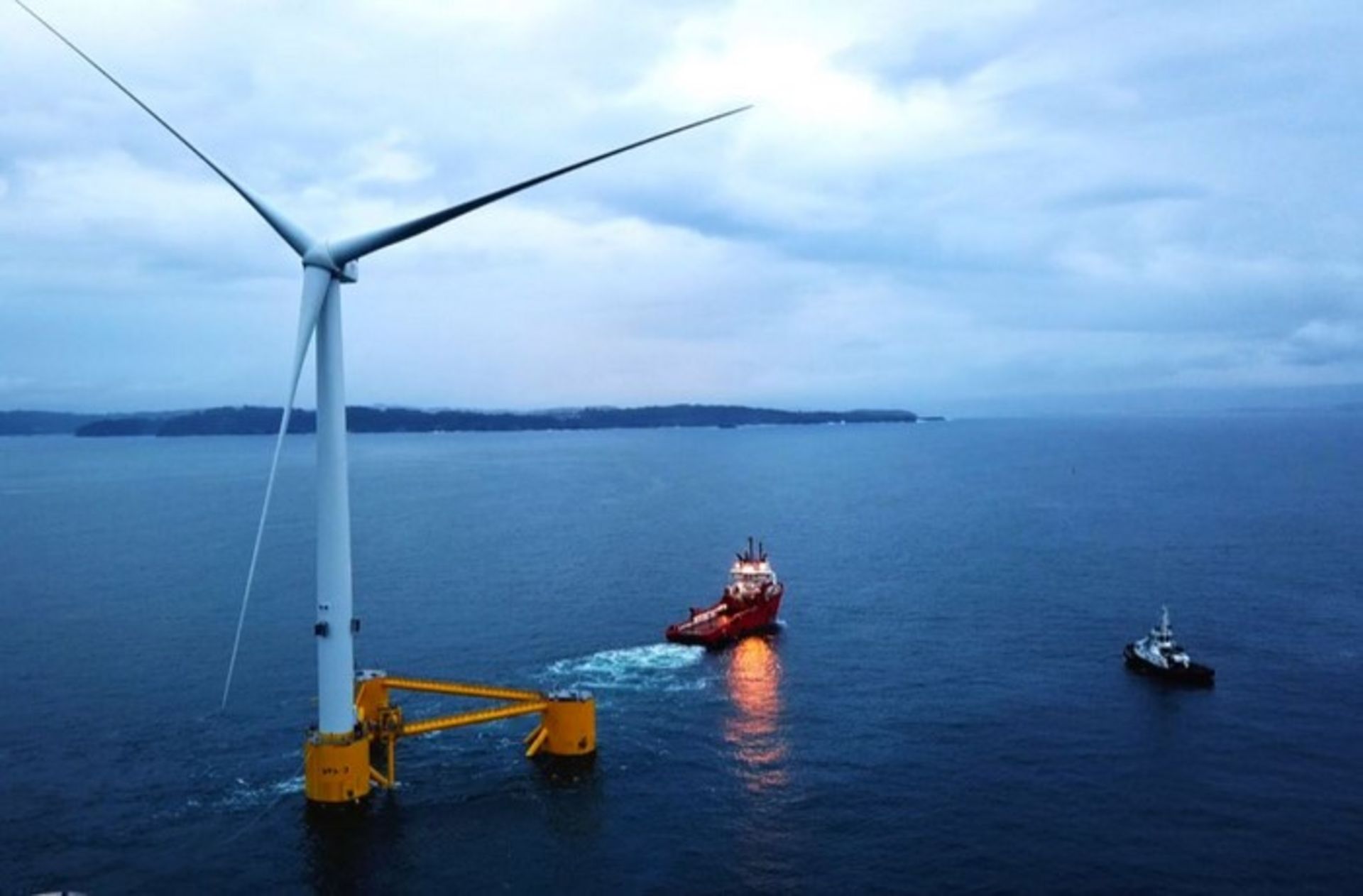 World's Largest Floating Wind Turbine