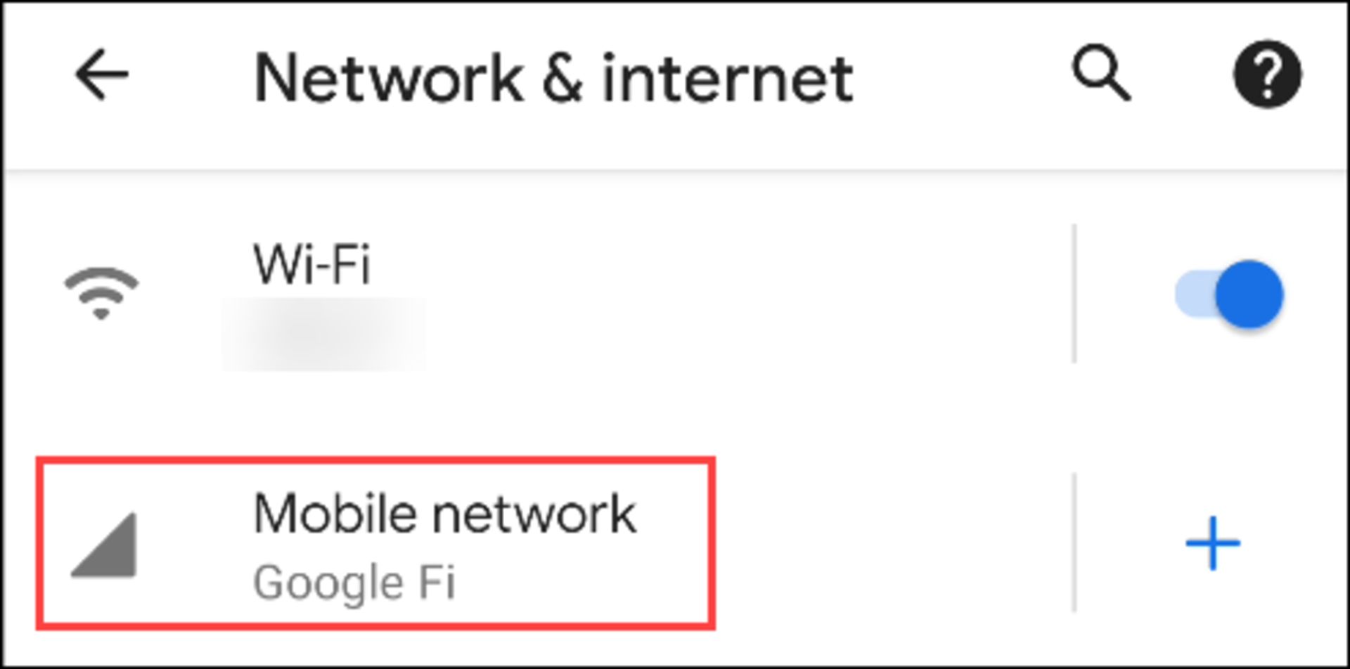 mobile network