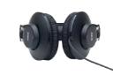 هدفون AKG K52 به صورت خوابیده و نمایش محل اتصال کابل