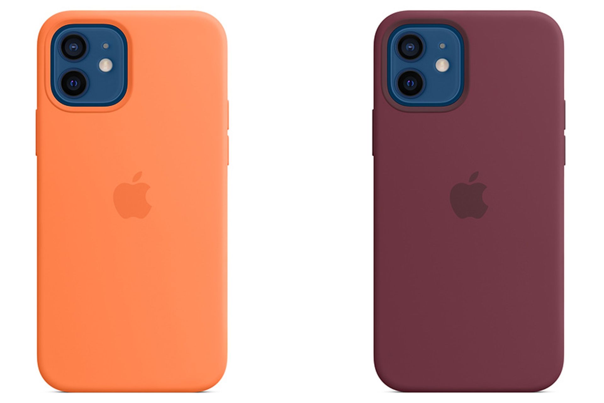 کیس سیلیکونی آیفون ۱۲ / iPhone 12 با پشتیبانی از مگ سیف