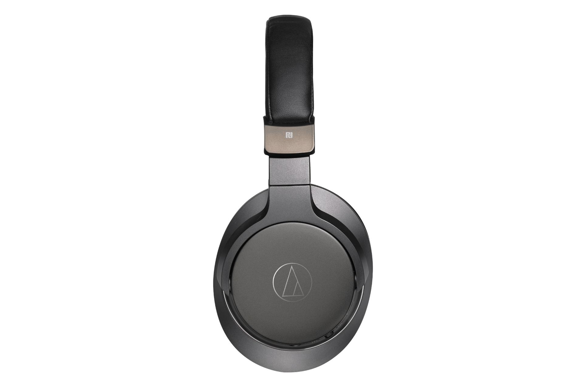 نمای کناری هدفون بی سیم آدیو تکنیکا Audio-Technica ATH-SR6BTBK