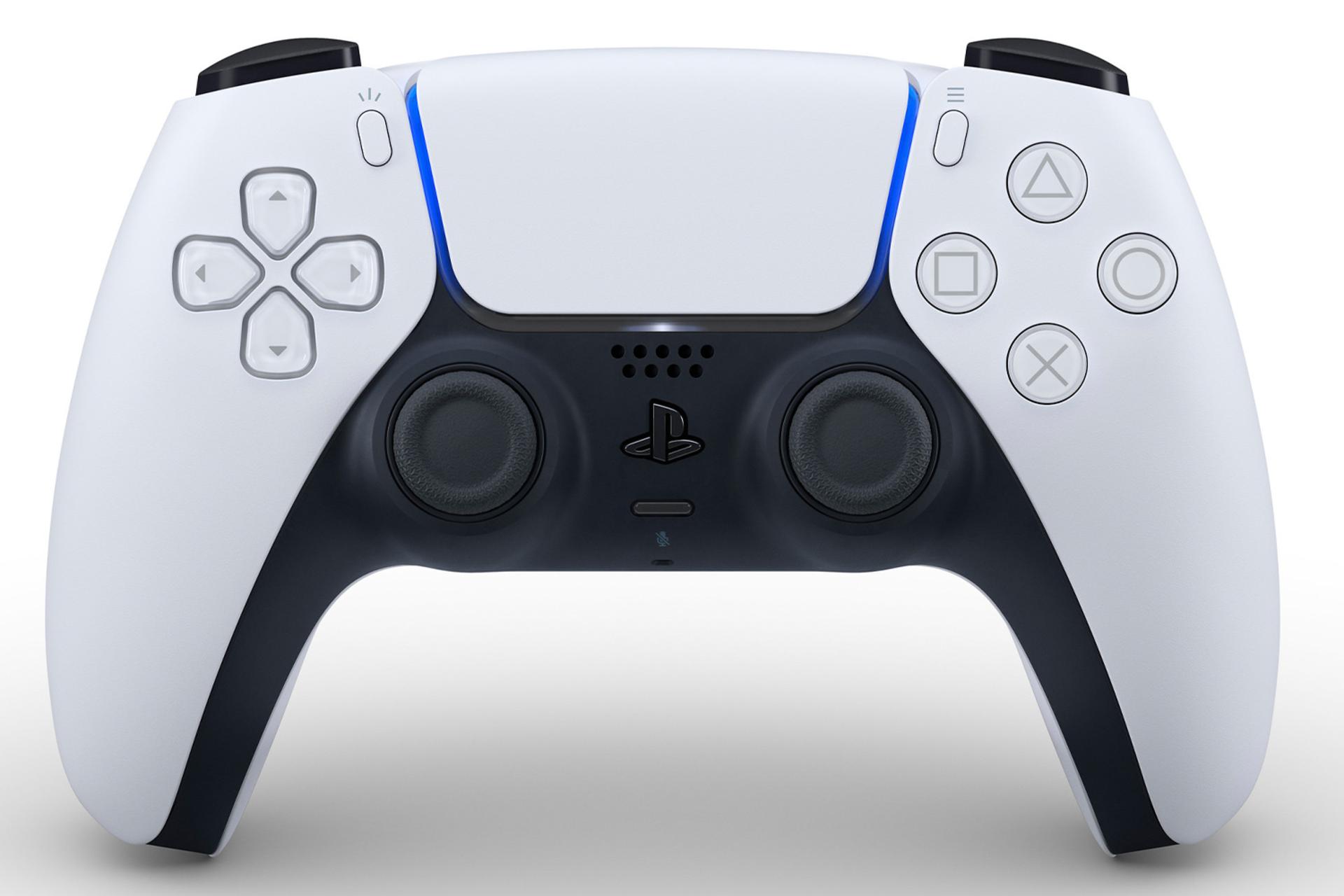 دسته کنسول Sony PlayStation 5 Digital Edition 1TB نمای جلو / پلی استیشن 5 دیجیتال ادیشن سونی 1 ترا