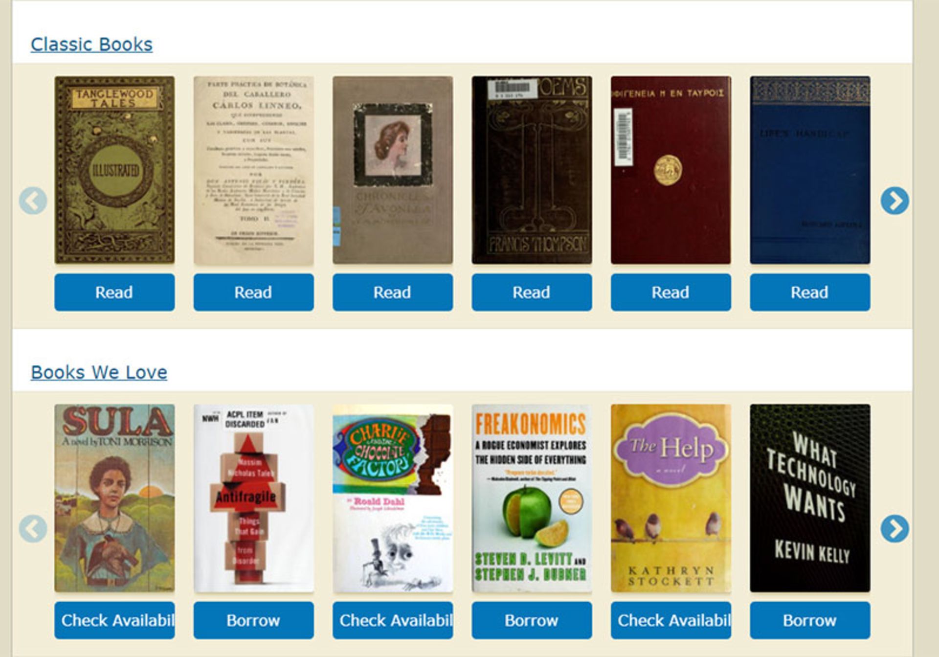 اسکرین شات وب سایت Open Library