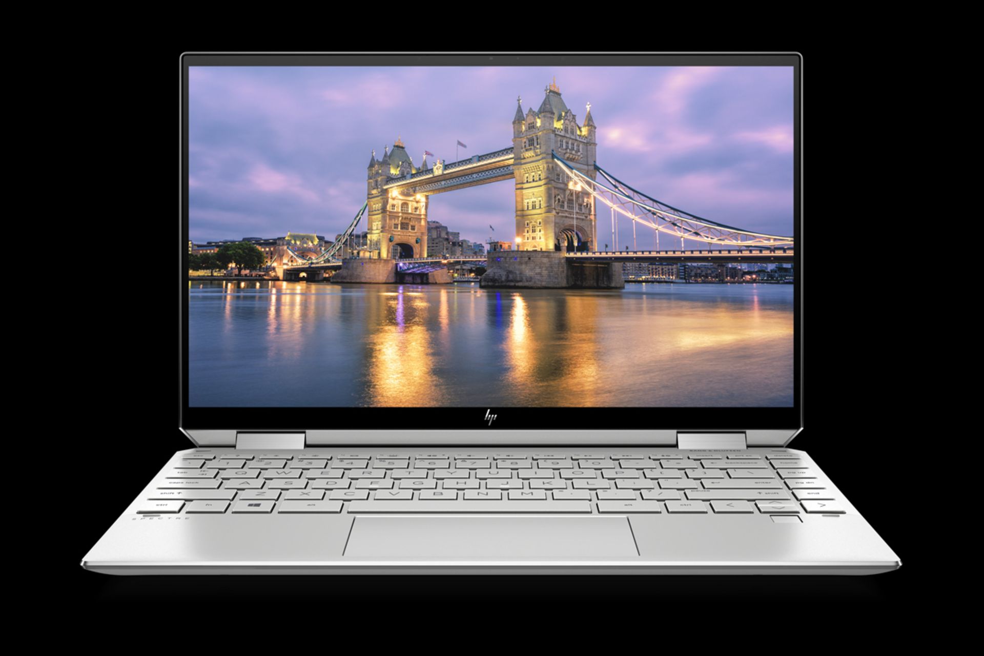 نمای جلو جلو لپ تاپ اچ پی Envy Spectre x360 13 2020