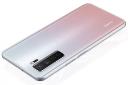 گوشی Huawei nova 7 SE 5G Youth نمای پشت رنگ صورتی نقره‌ای / نوا 7 اس ای یوث