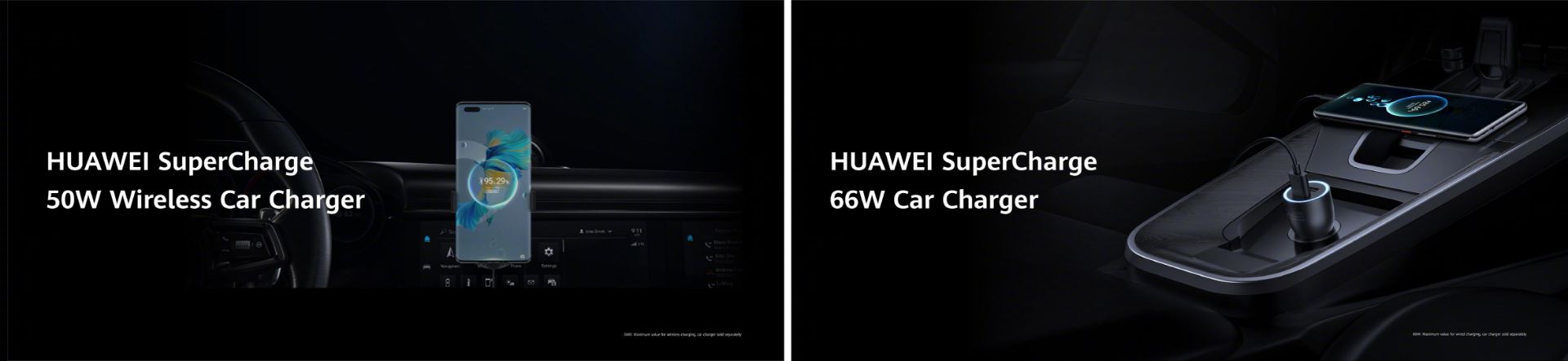 مرجع متخصصين ايران پوستر شارژر خودرو 66 وات و 50 وات هواوي / Huawei