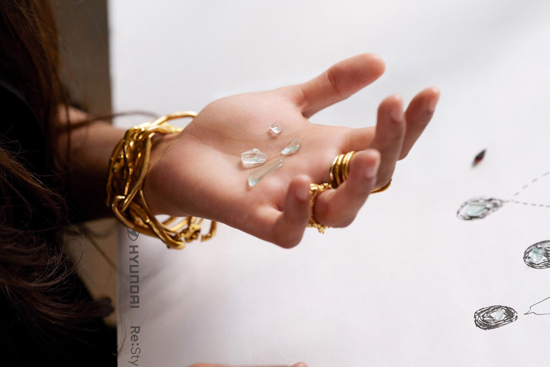 ضایعات دورریختی بازیافتی خودرو در صنعت پوشاک و مد توسط هیوندای / Hyundai 