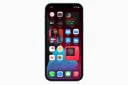 نمای جلو نمایشگر آیفون ۱۲ پرو / iPhone 12 Pro با iOS 14
