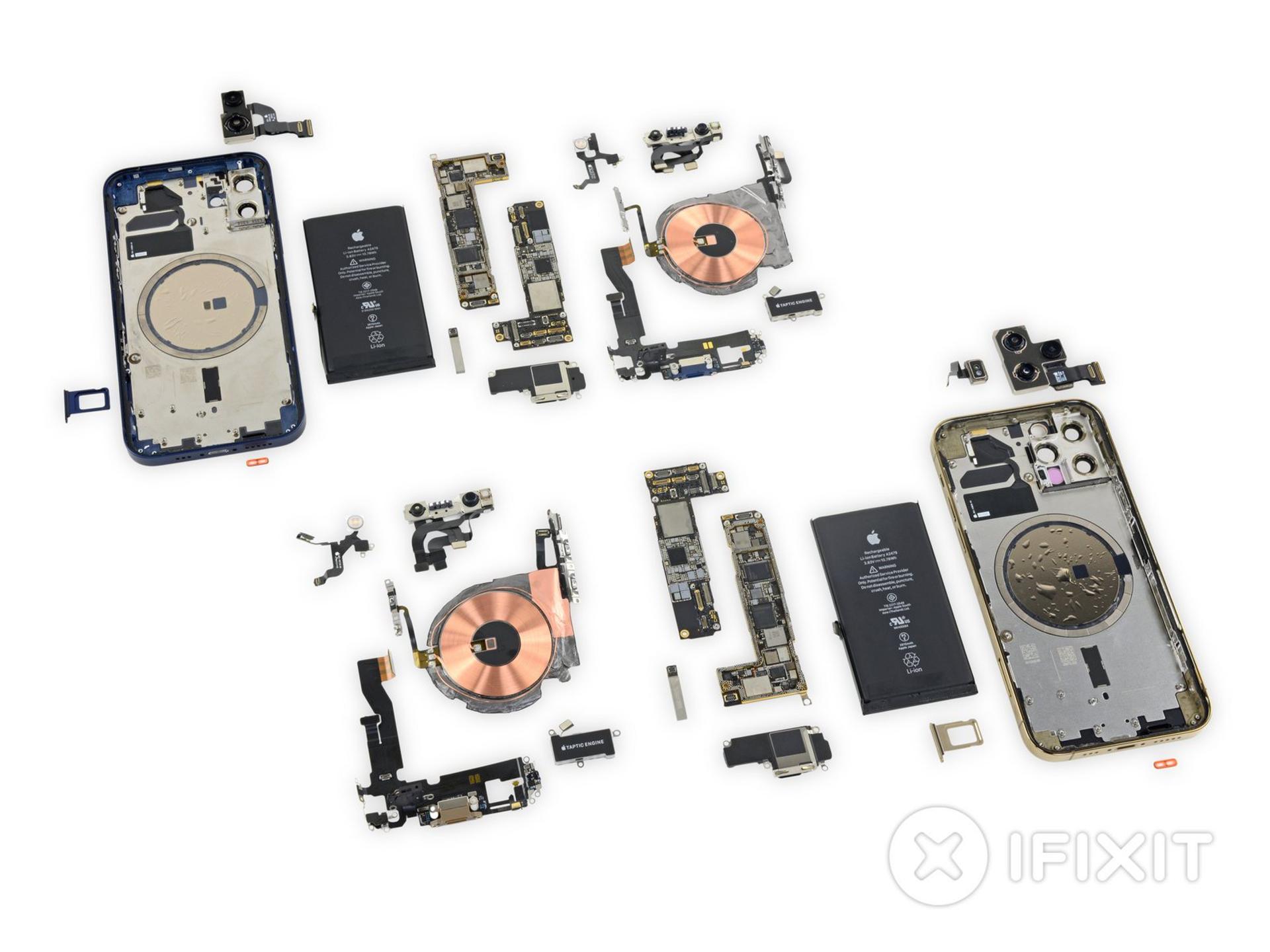 کالبدشکافی آیفون ۱۲ و ۱۲ پرو ifixit