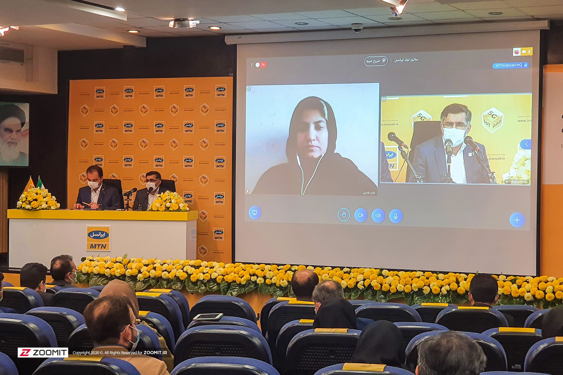 سوال و جواب آنلاین در مراسم سالروز ایرانسل با حضور بیژن آرند