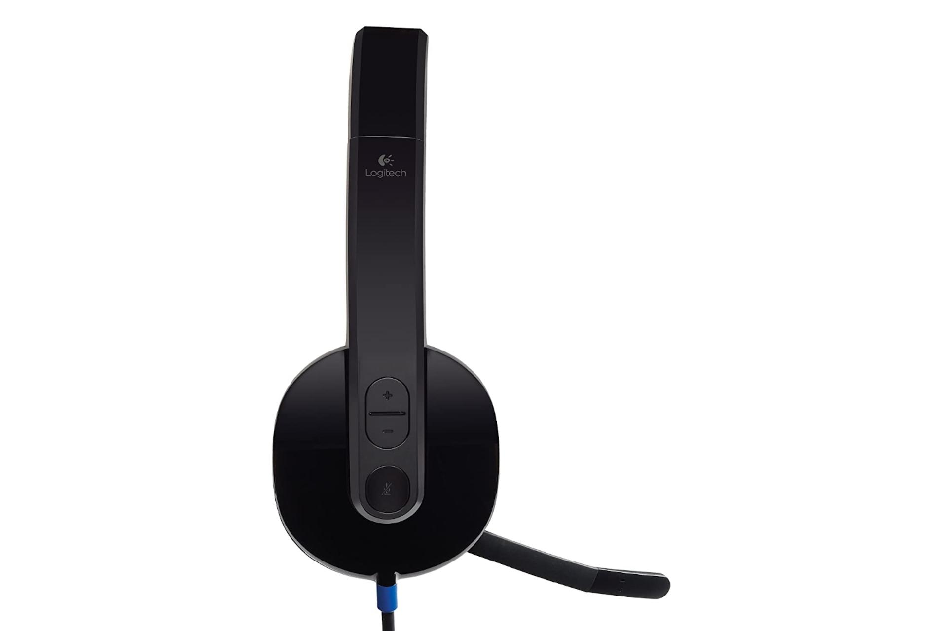 نمای کناری هدفون لاجیتک Logitech H540