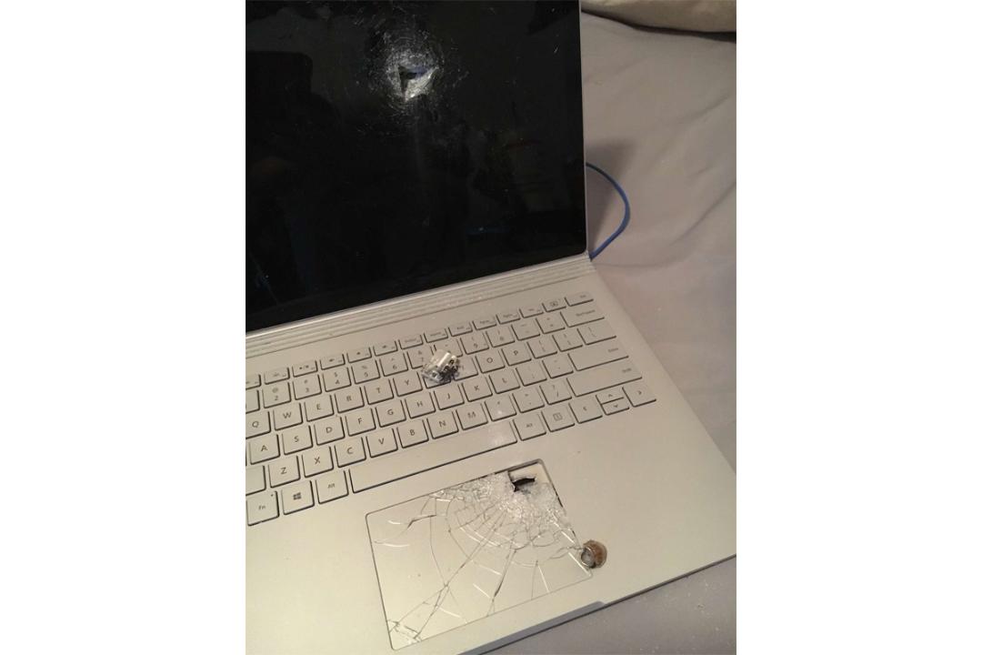 سرفیس بوک ۳ / Surface Book 3 پس از متوقف ساختن گلوله