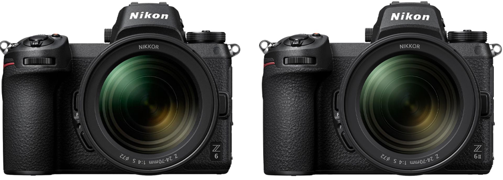 مرجع متخصصين ايران دوربين نيكون Nikon Z6 II در كنار نيكون زد ۶ معمولي