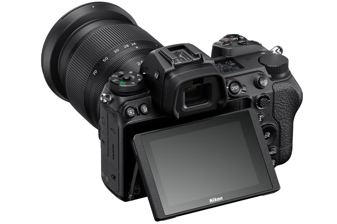 پنل پشتی نیکون Nikon Z7 II نمایشگر LCD و منظره یاب