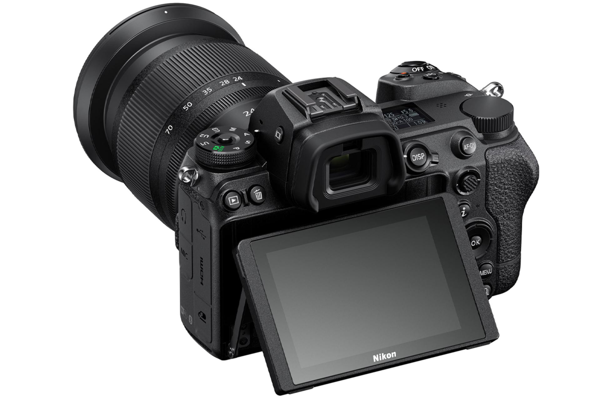 پنل پشتی نیکون Nikon Z7 II نمایشگر LCD و منظره یاب
