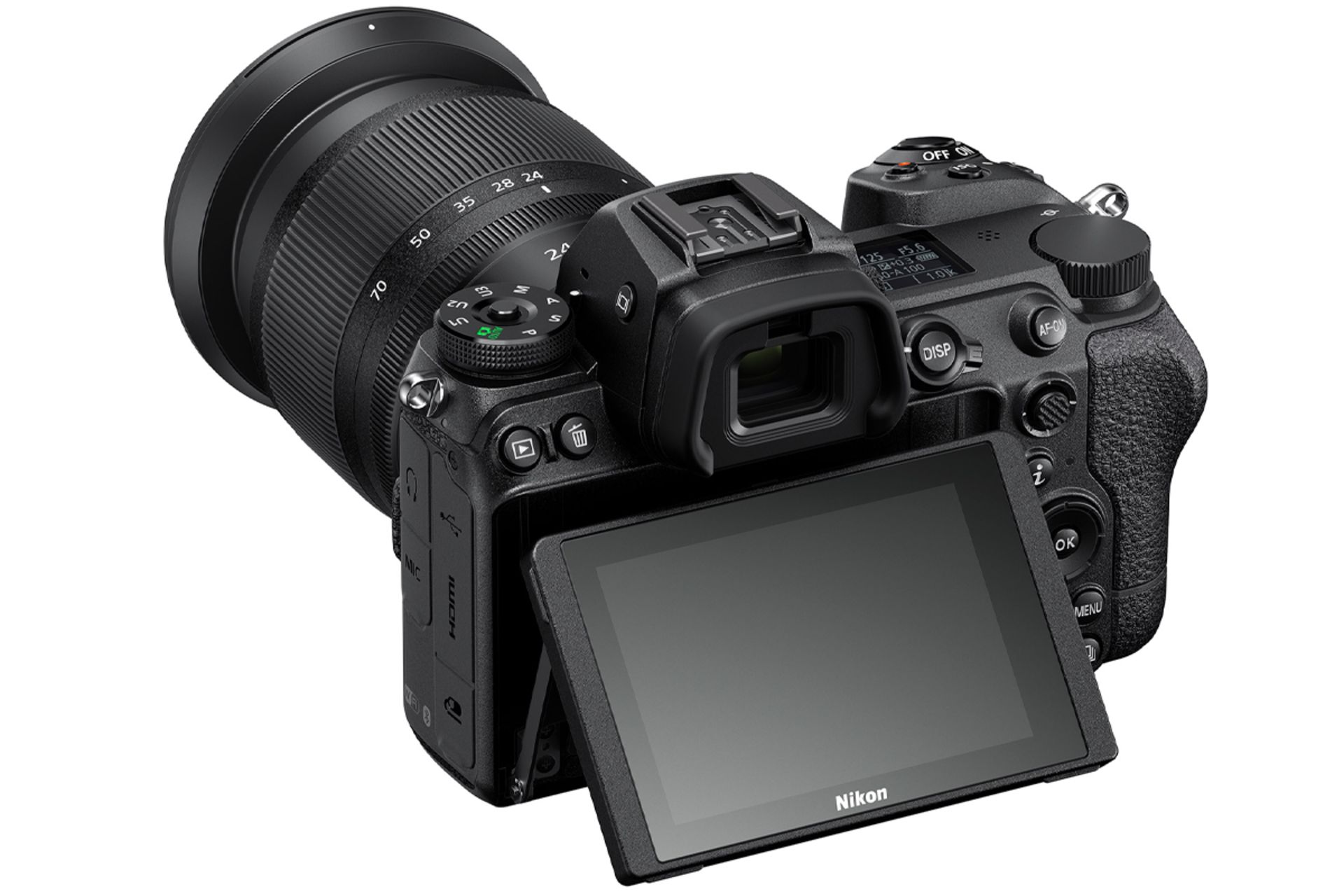 پنل پشتی نیکون Nikon Z7 II نمایشگر LCD و منظره یاب
