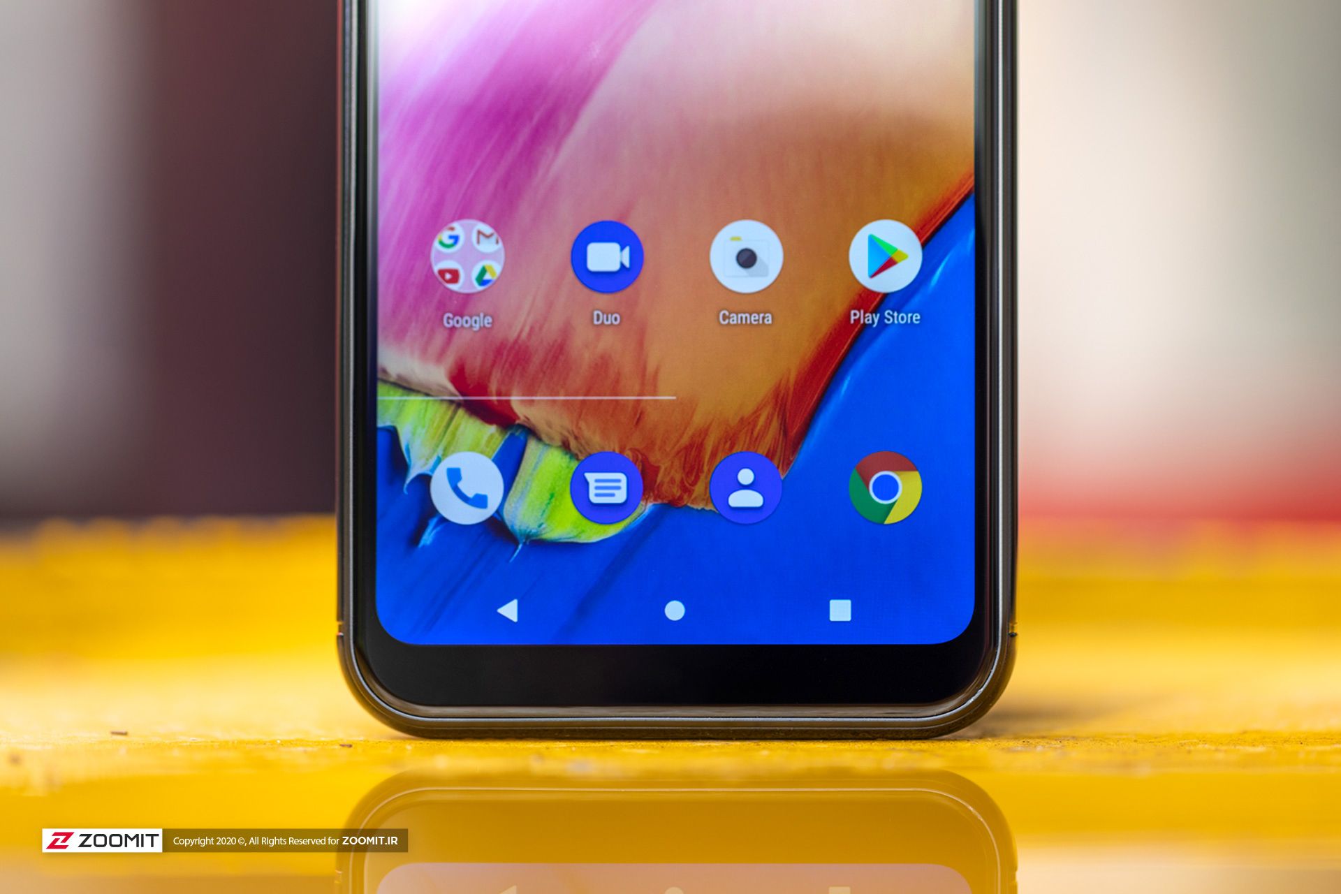 حاشیه صفحه نمایش گوشی جی پلاس کیو ۱۰ Gplus Q10