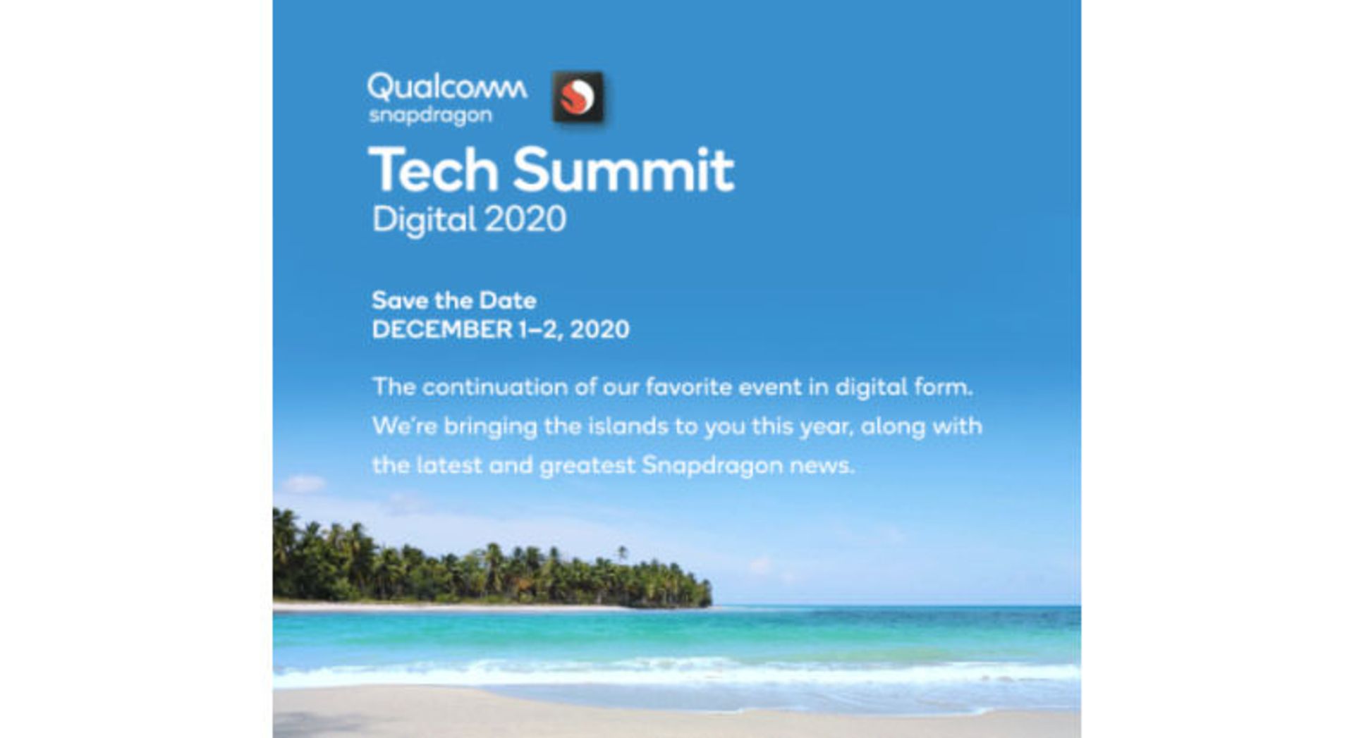 دعوتنامه کوالکام برای رویداد معرفی اسنپدراگون 875