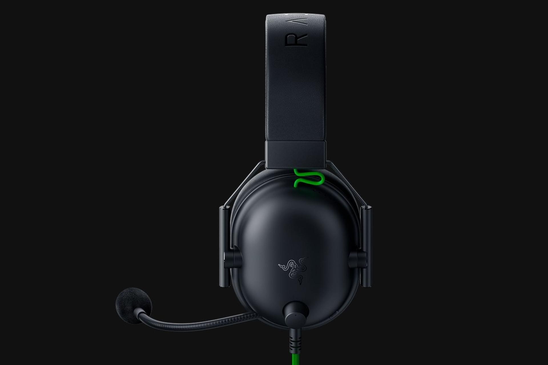 نمای کناری هدست گیمینگ ریزر Razer BlackShark V2 X