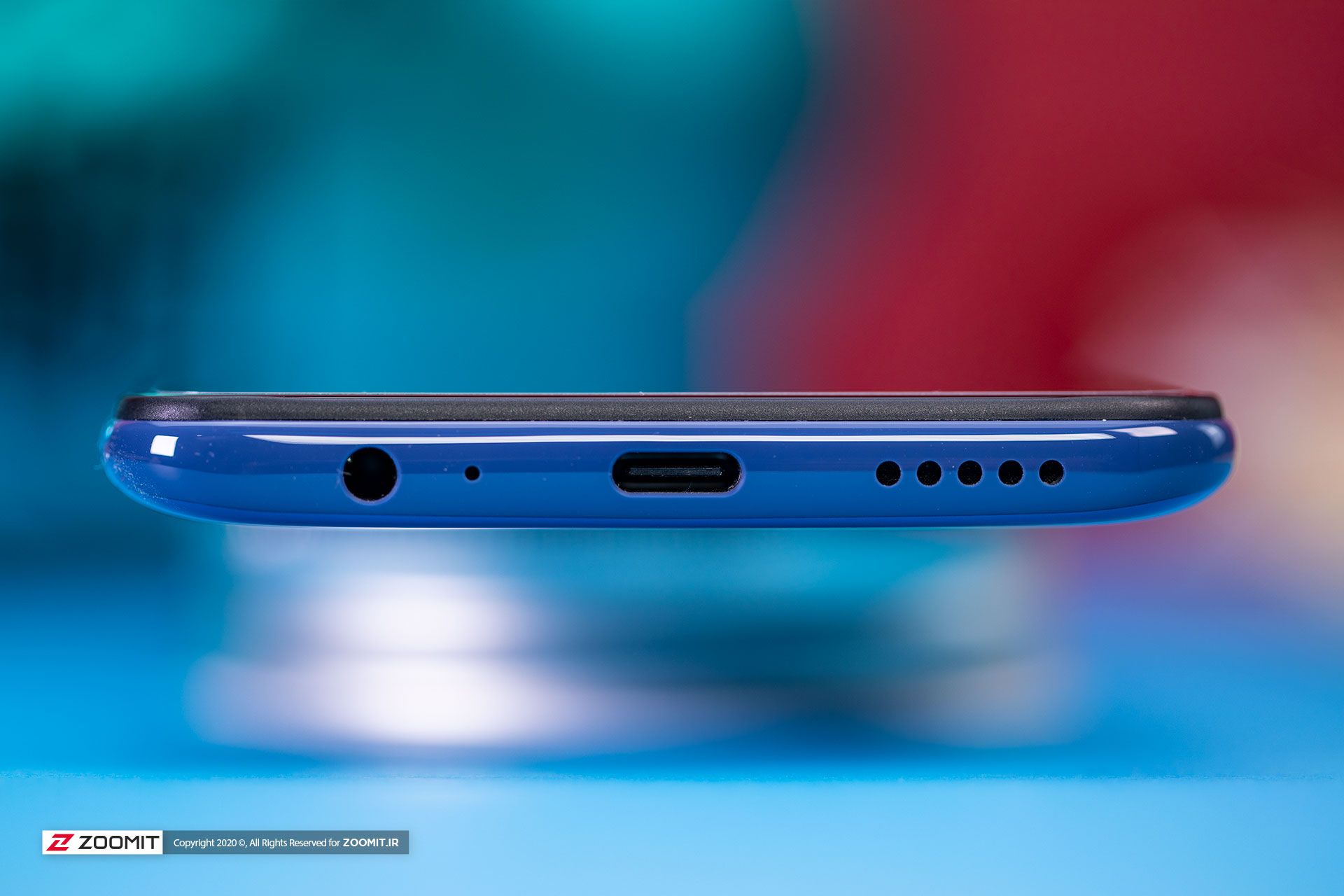 پورت شارژ USB-C و اسپیکر گوشی ردمی نوت ۹ شیائومی