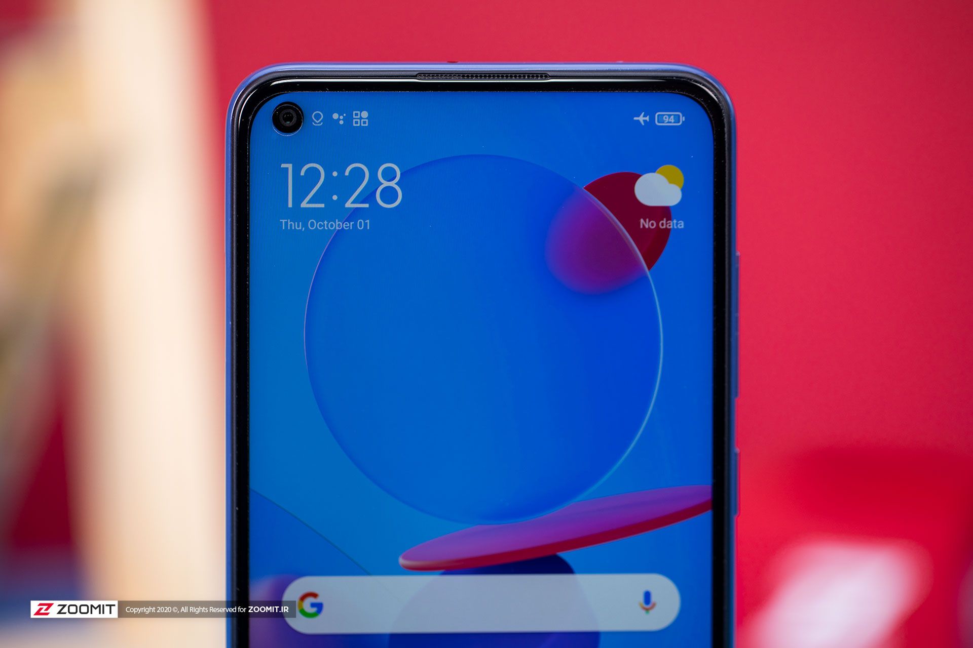 حاشیه بالا و دوربین سلفی ردمی نوت ۹ شیائ>می