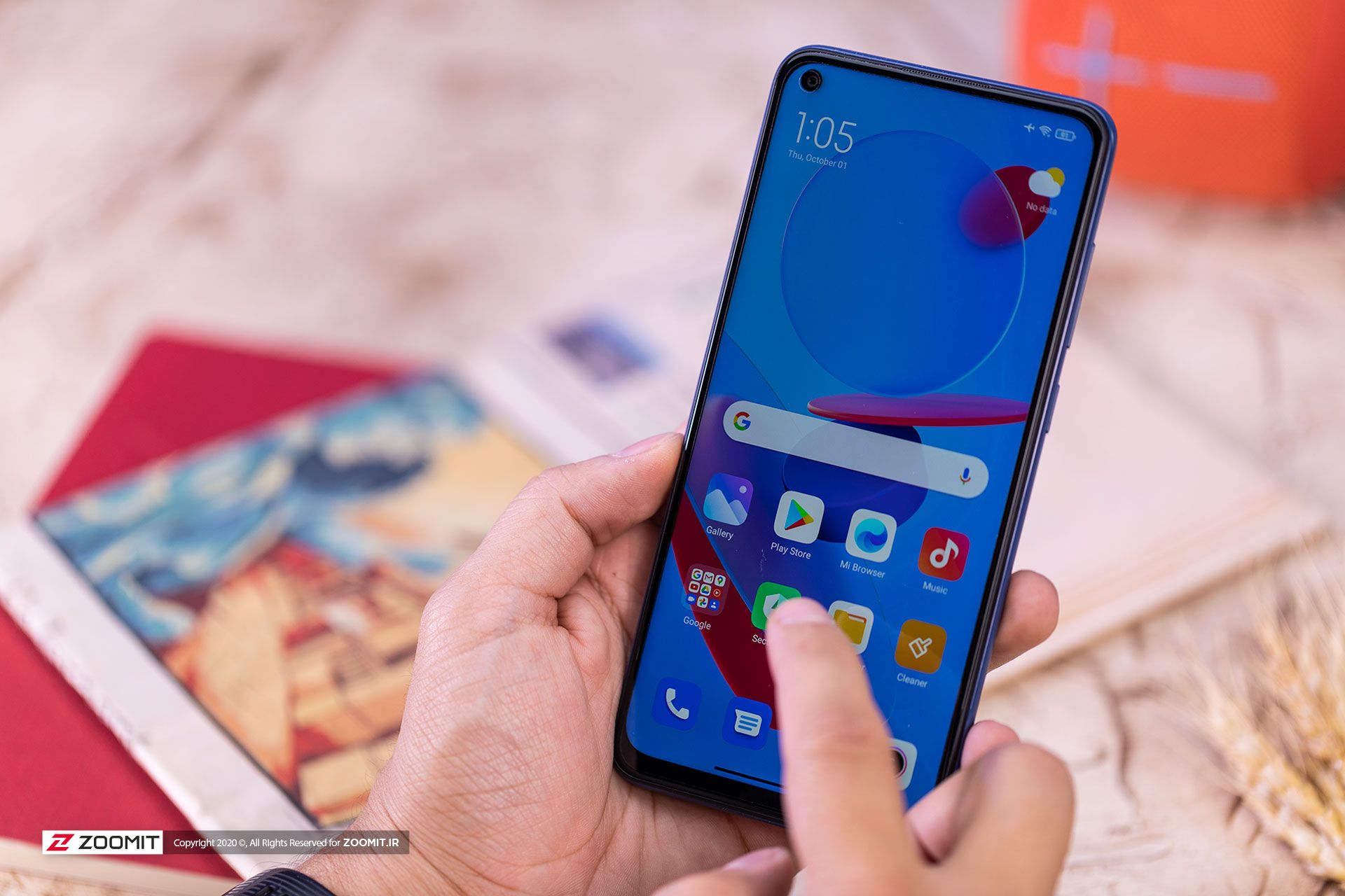 رابط کاربری MIUI 12 شیائومی روی گوشی ردمی نوت ۹