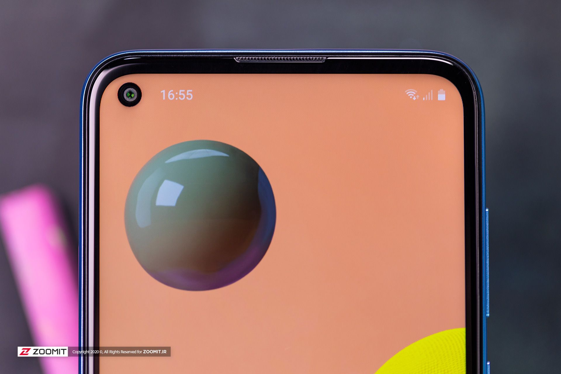 نمایشگر و دوربین سلفی گلکسی A11 سامسونگ