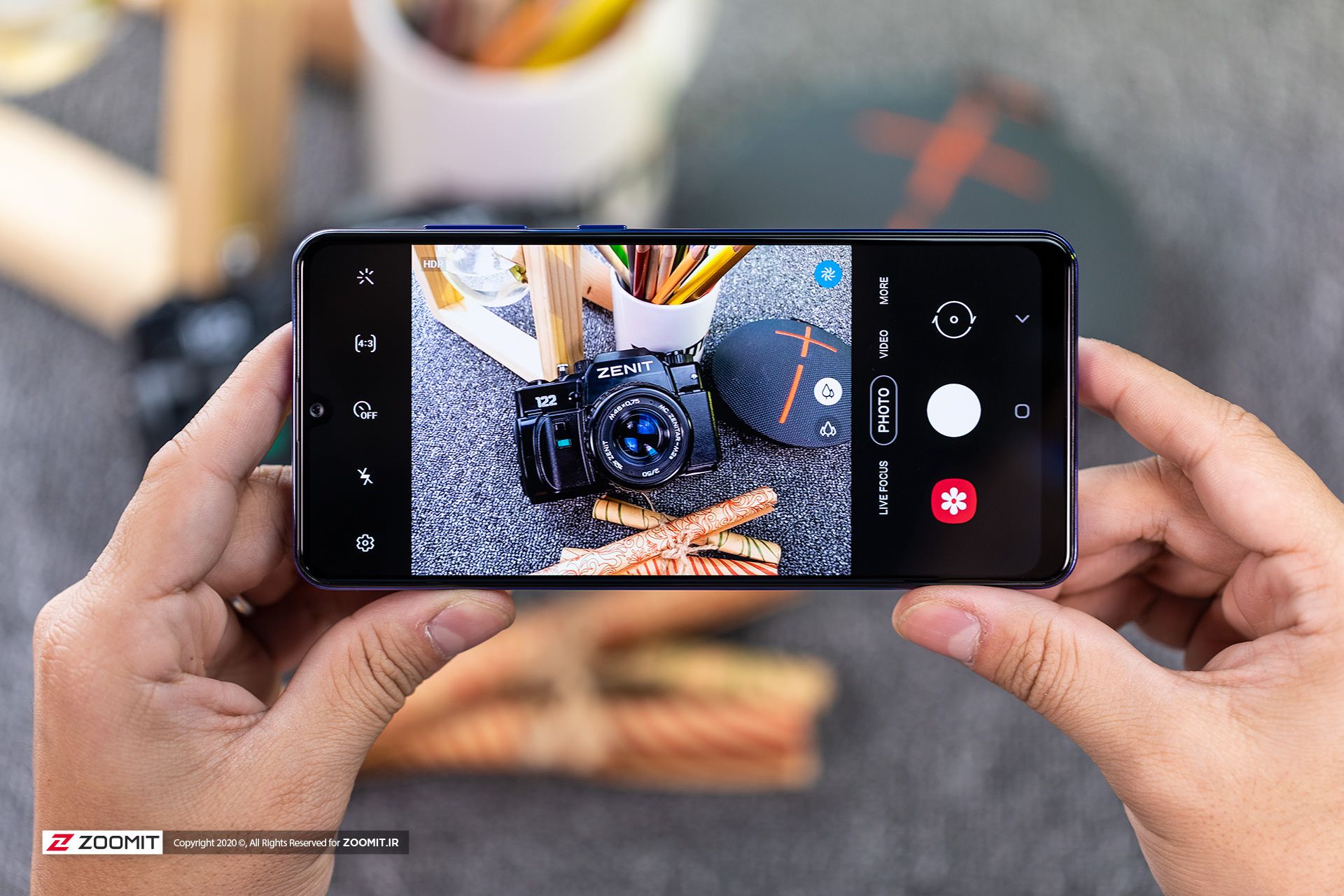 نرم افزار دوربین گوشی گلکسی A31 سامسونگ 