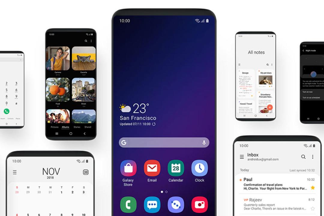 رابط کاربری One UI 3.0 