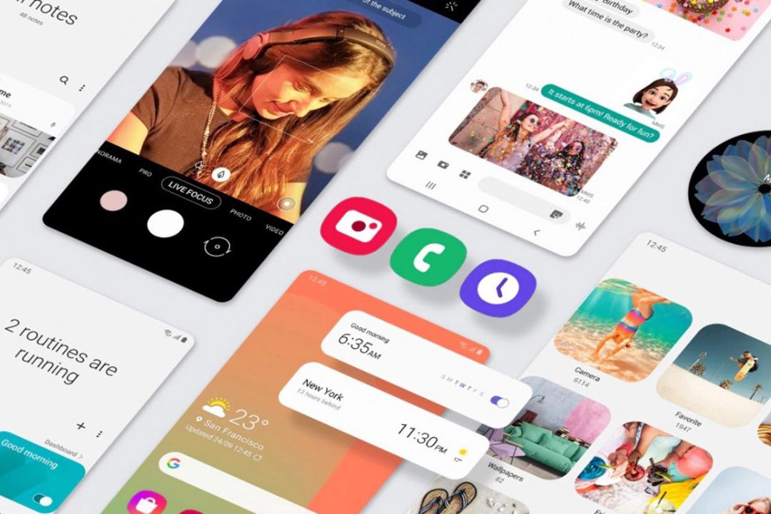 رابط کاربری One UI 3.0 