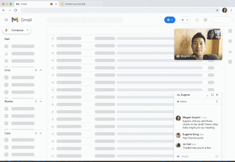تصویر در تصویر اسلایدها در گوگل ورکسپیس / Google Workspace