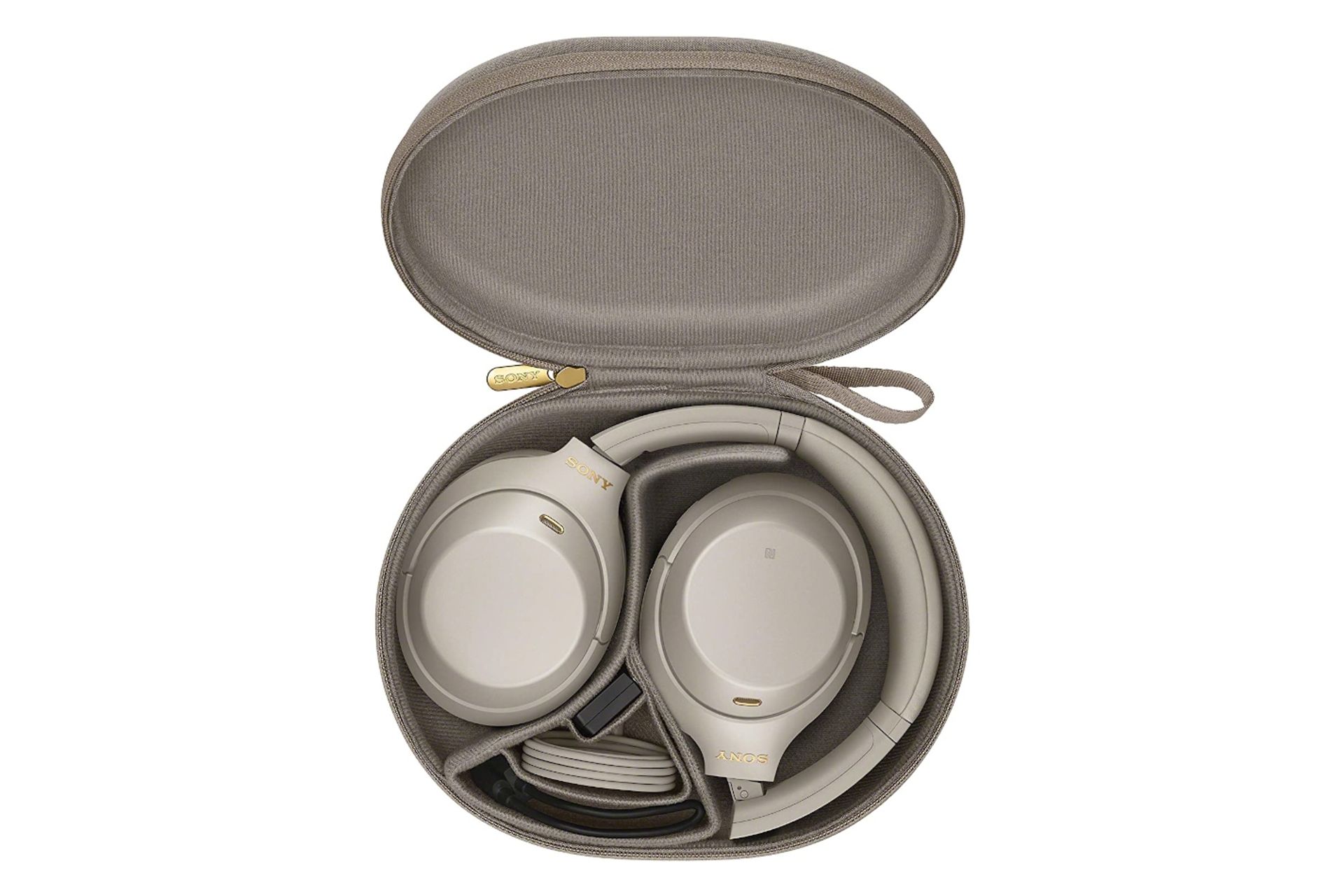 کیف حمل هدفون بی سیم سونی Sony WH-1000XM4 نقره‌ای
