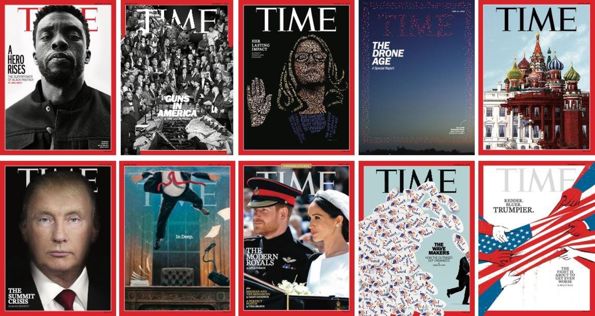 نسخه های پیشین مجله تایم