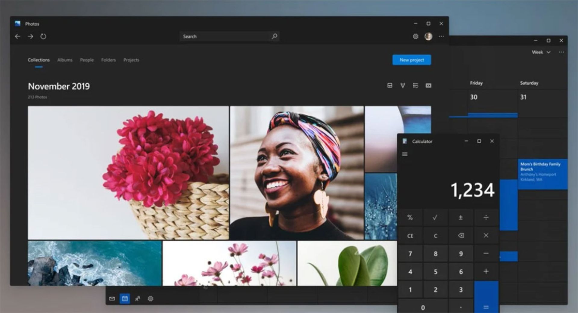رابط کاربری جدید ویندوز ۱۰