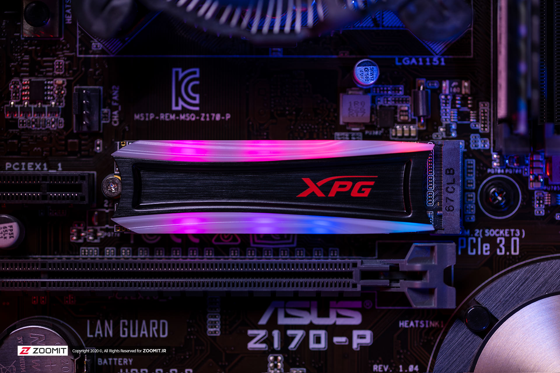 بررسی SSD ای دیتا XPG SPECTRIX S40G بررسی SSD ای دیتا XPG SPECTRIX S40G