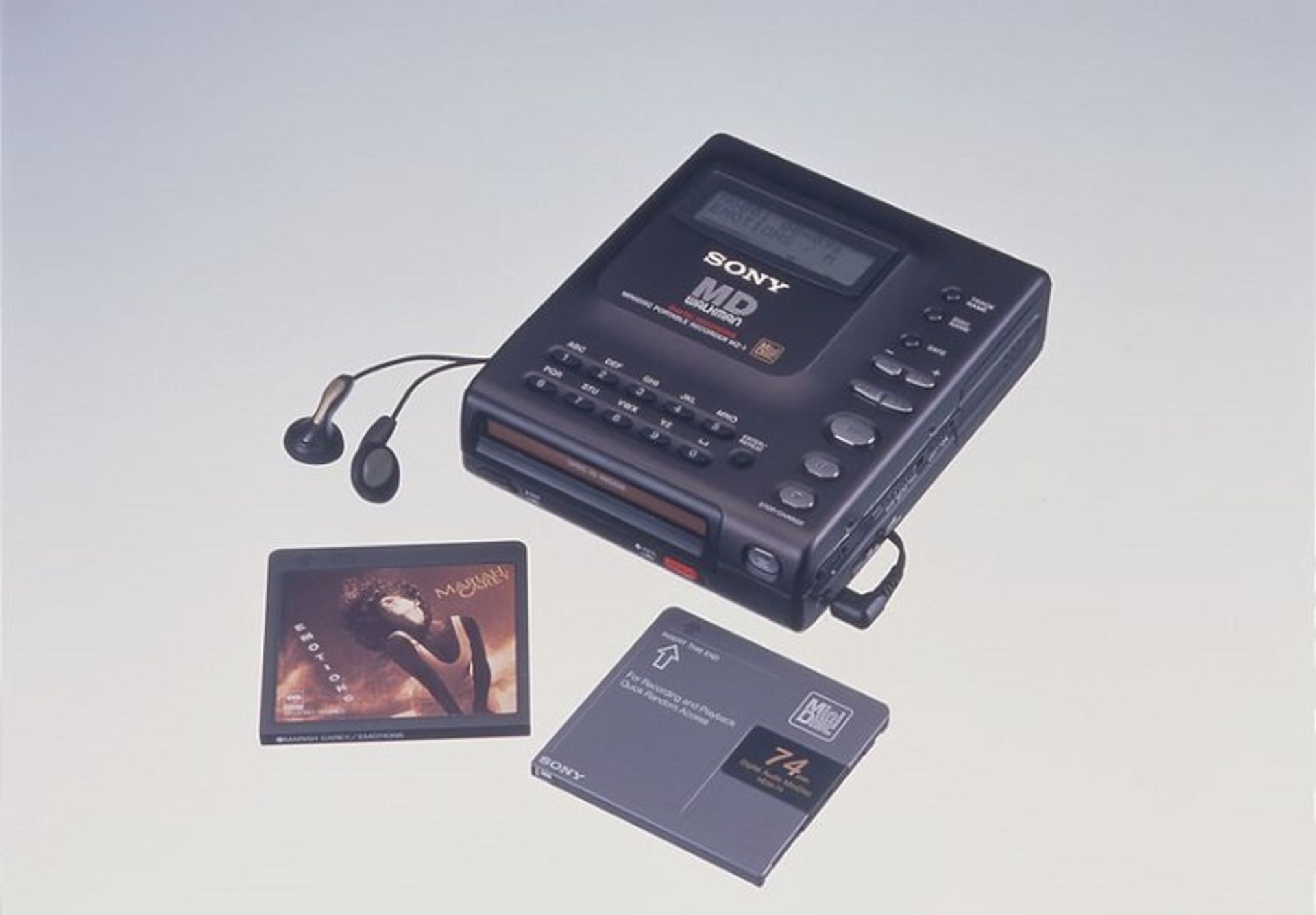 مرجع متخصصين ايران 1992 - Sony Walkman MZ-1