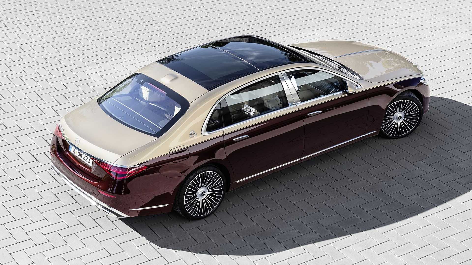 Mercedes-Benz S-Class Maybach  مرسدس بنز اس کلاس میباخ نمای پشت