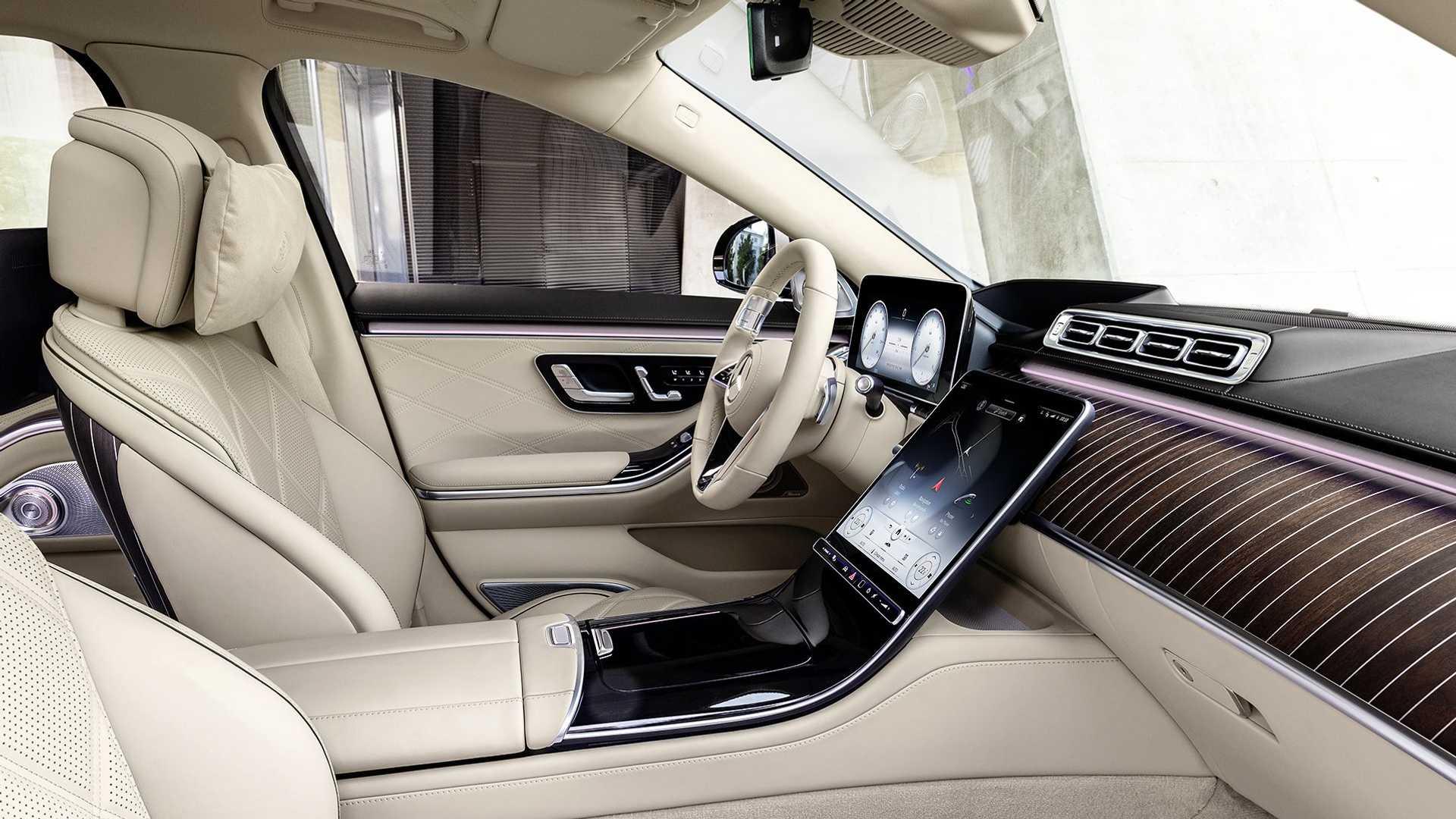 Mercedes-Benz S-Class Maybach  مرسدس بنز اس کلاس میباخ نمای داخلی